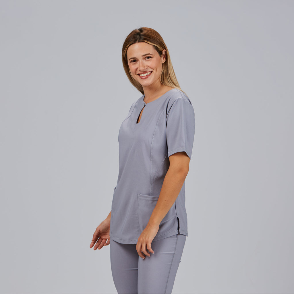BLUSA MUJER ESCOTE LAGRIMA M/C MARIA