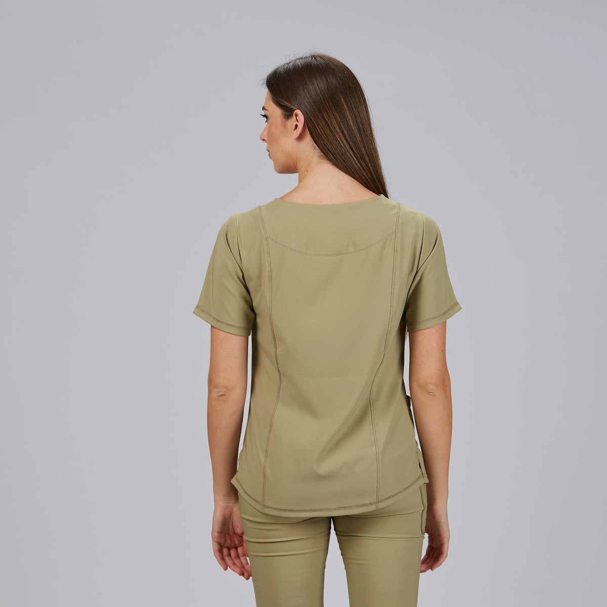 BLUSA MUJER ESCOTE LAGRIMA M/C MARIA