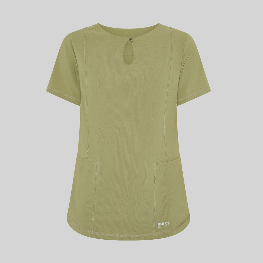 BLUSA MUJER ESCOTE LAGRIMA M/C MARIA