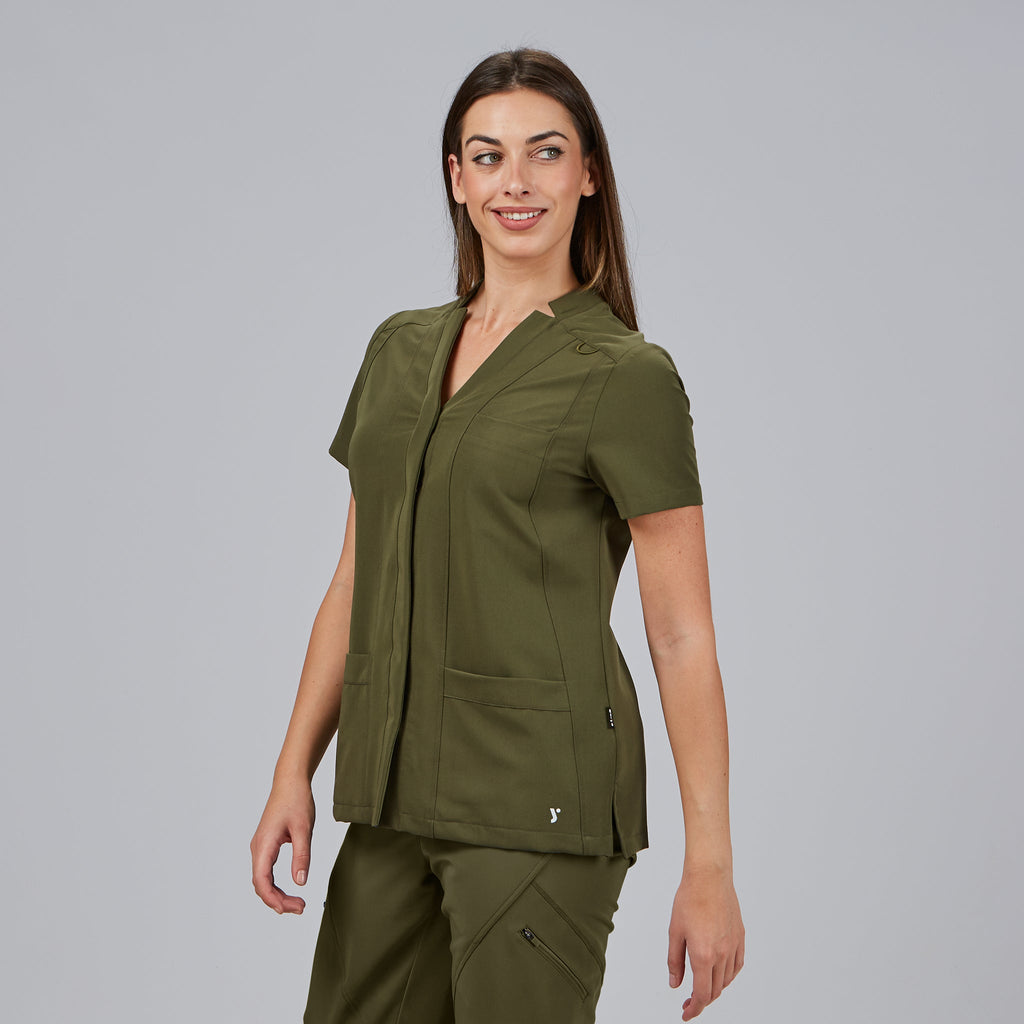 BLUSA MUJER ABIERTA M/C MARLA