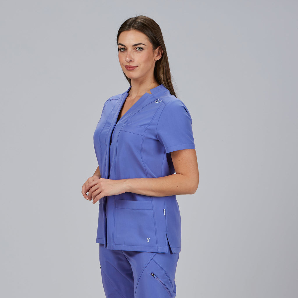 BLUSA MUJER ABIERTA M/C MARLA