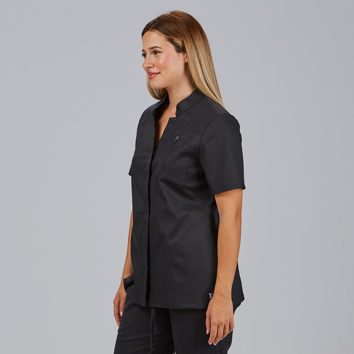 BLUSA MUJER ABIERTA M/C MINA