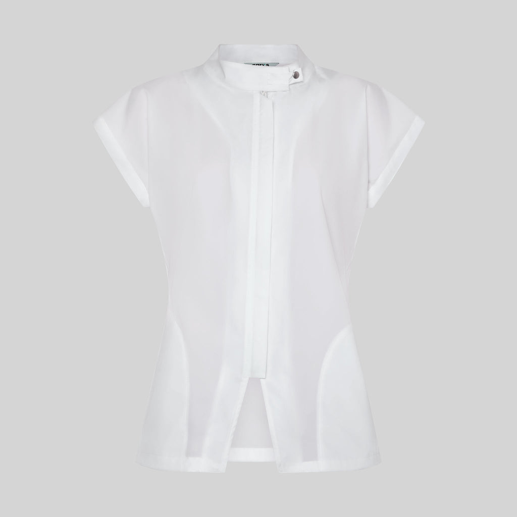 BLUSA MUJER ABIERTA CREMALLERA M/C MUSA