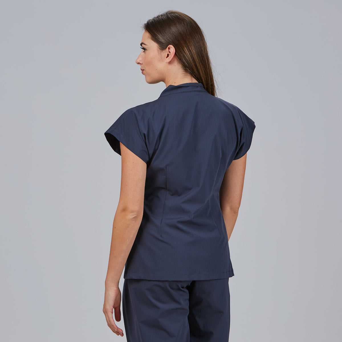 BLUSA MUJER ABIERTA CREMALLERA M/C MUSA