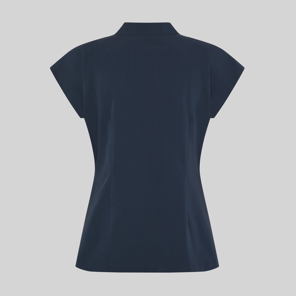 BLUSA MUJER ABIERTA CREMALLERA M/C MUSA