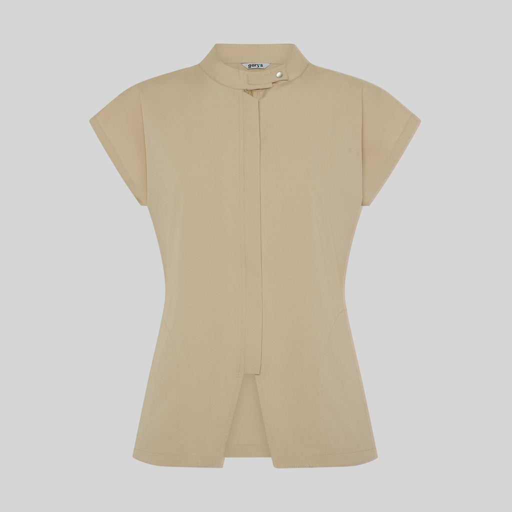BLUSA MUJER ABIERTA CREMALLERA M/C MUSA