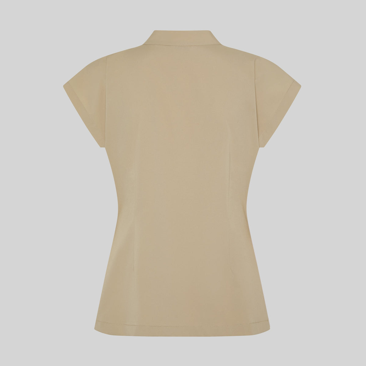 BLUSA MUJER ABIERTA CREMALLERA M/C MUSA