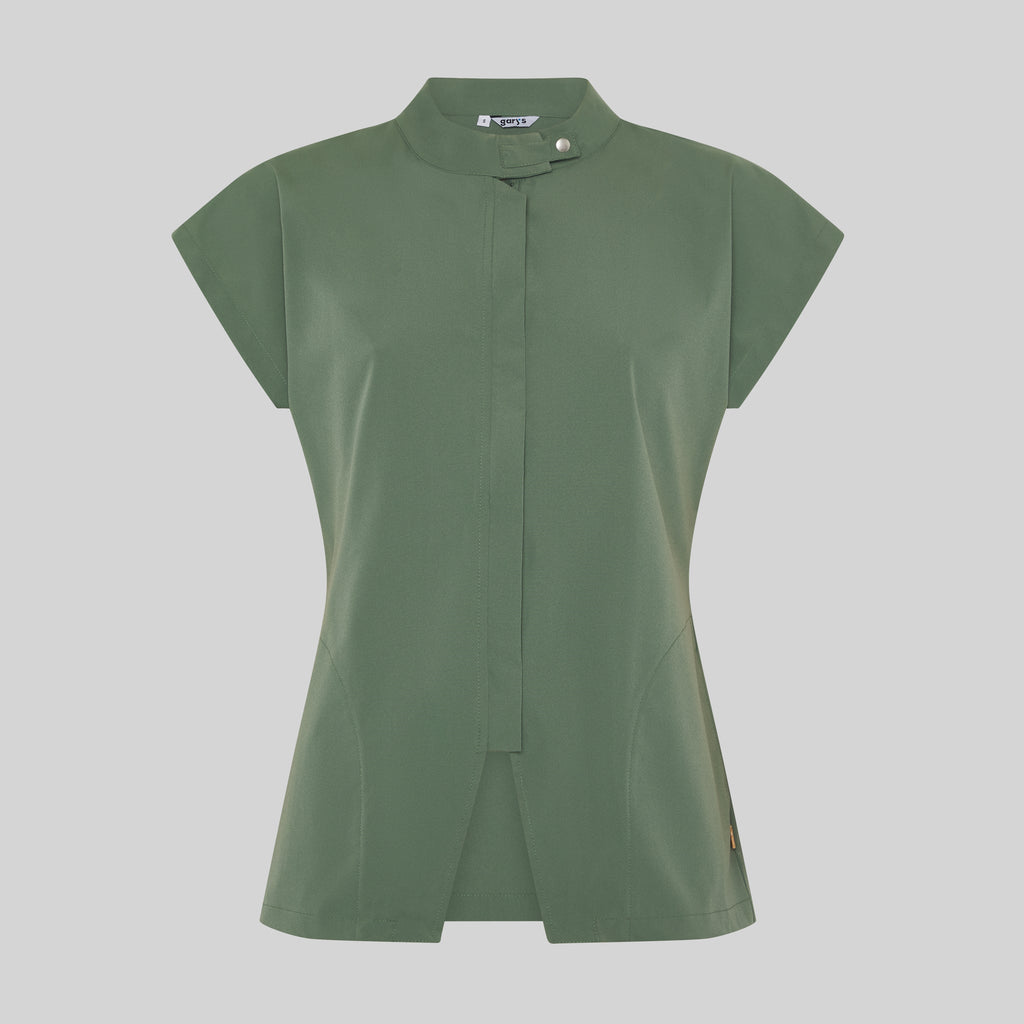 BLUSA MUJER ABIERTA CREMALLERA M/C MUSA