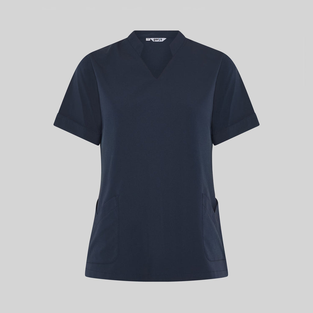 BLUSA MUJER CERRADA BOLSILLOS M/C MAY