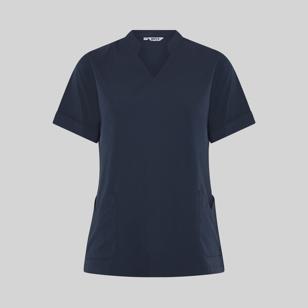 BLUSA MUJER CERRADA BOLSILLOS M/C MAY