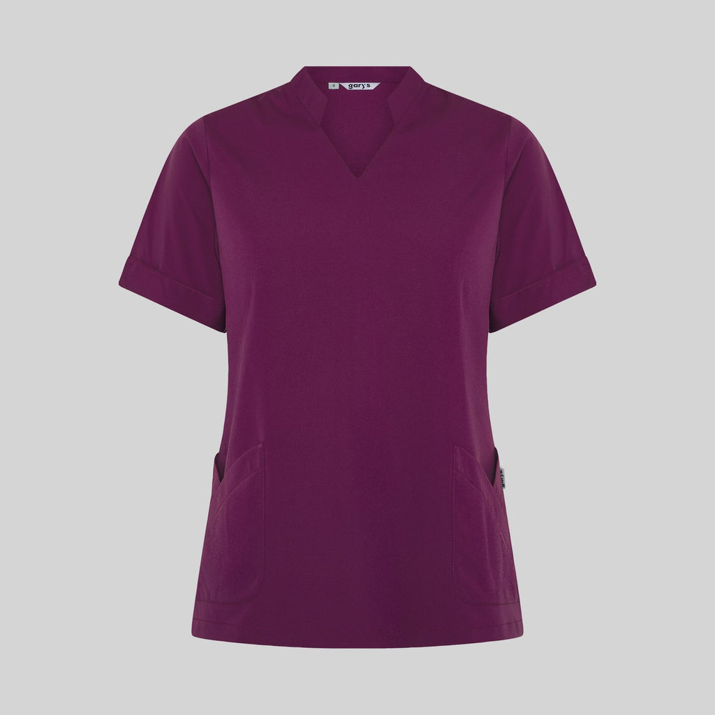 BLUSA MUJER CERRADA BOLSILLOS M/C MAY