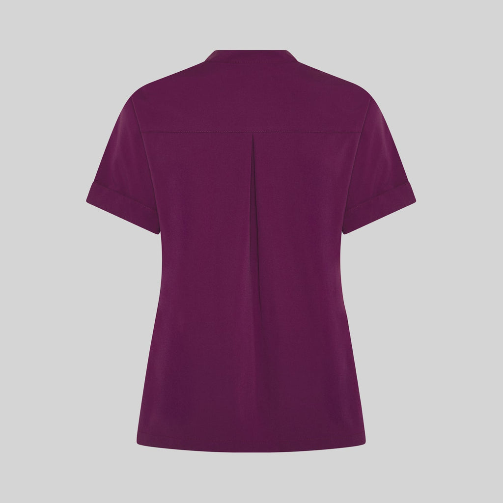BLUSA MUJER CERRADA BOLSILLOS M/C MAY