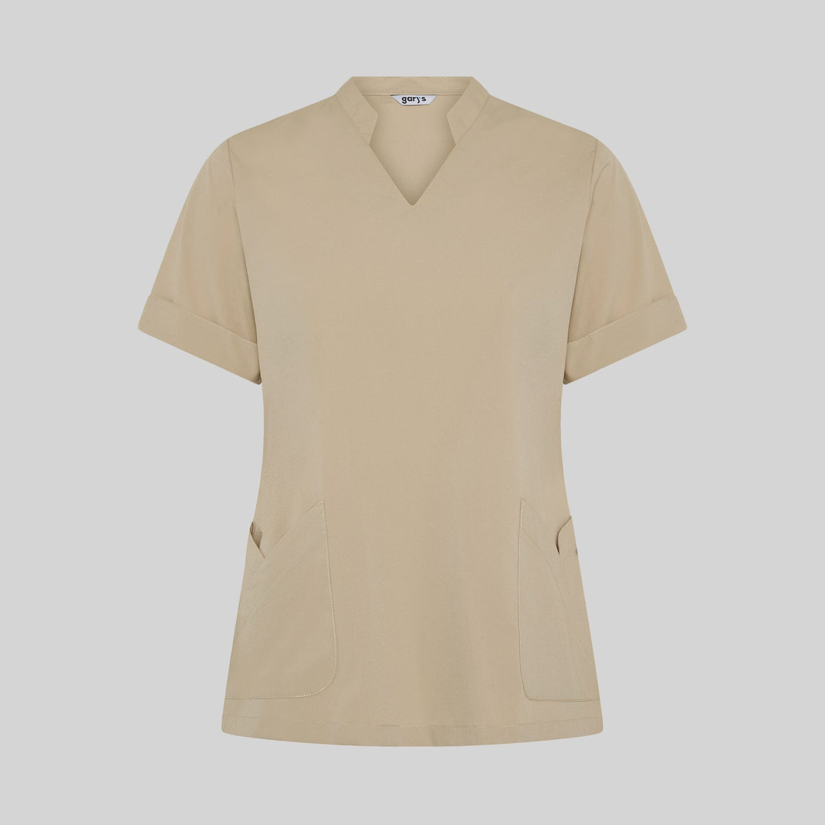 BLUSA MUJER CERRADA BOLSILLOS M/C MAY