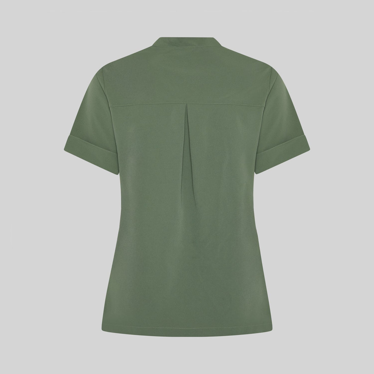 BLUSA MUJER CERRADA BOLSILLOS M/C MAY