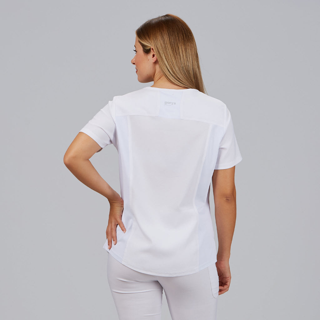 BLUSA MUJER ABIERTA C/PICO M/C DULCINEA