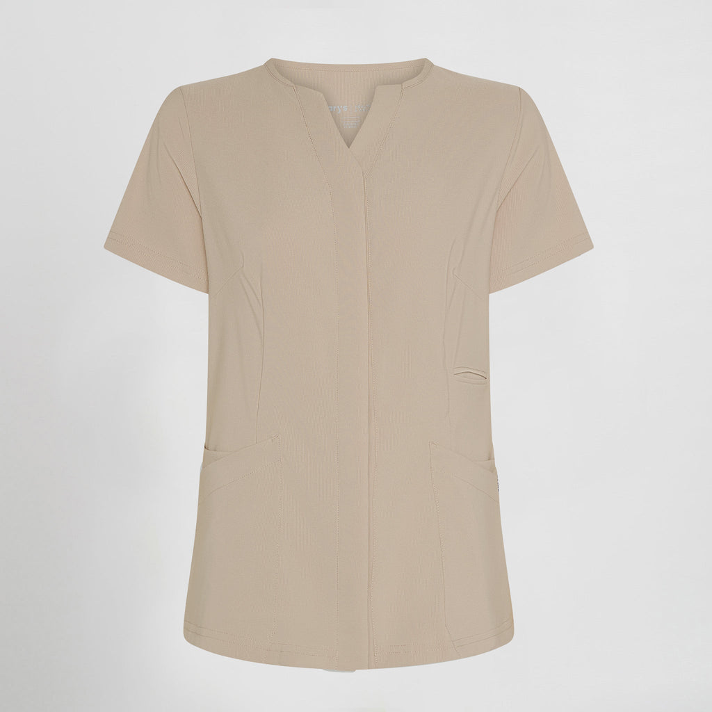 BLUSA MUJER ABIERTA C/PICO M/C DULCINEA