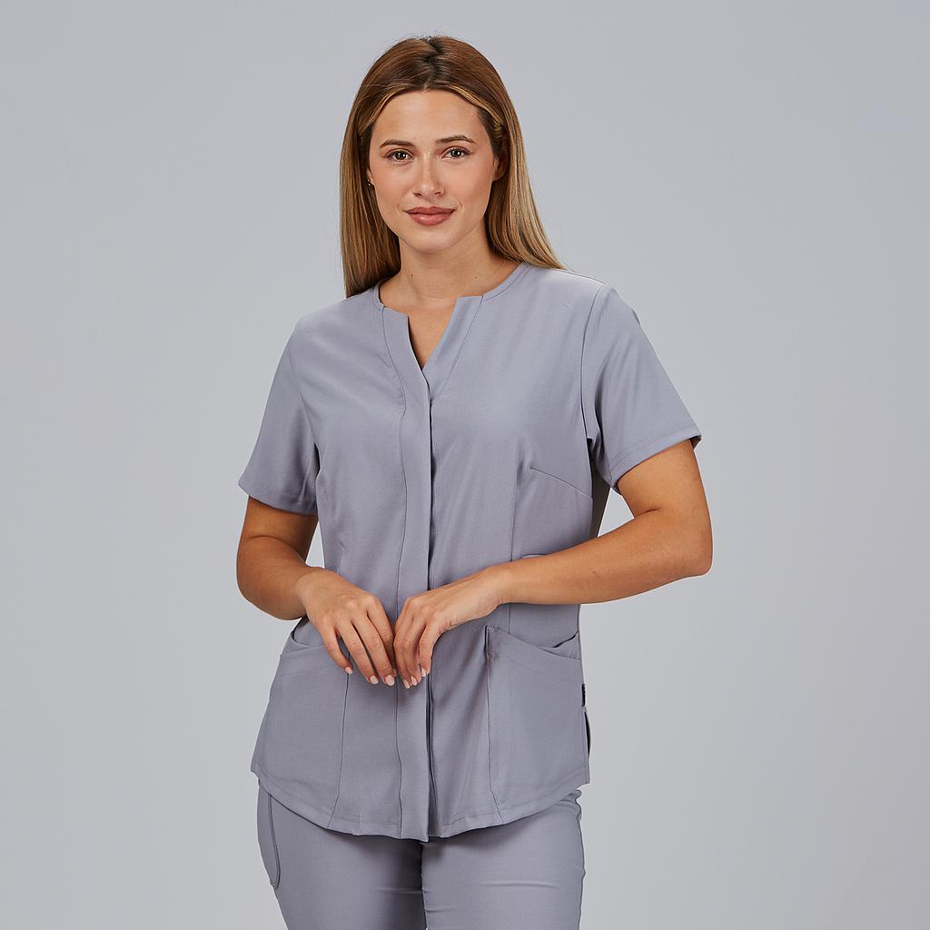 BLUSA MUJER ABIERTA C/PICO M/C DULCINEA