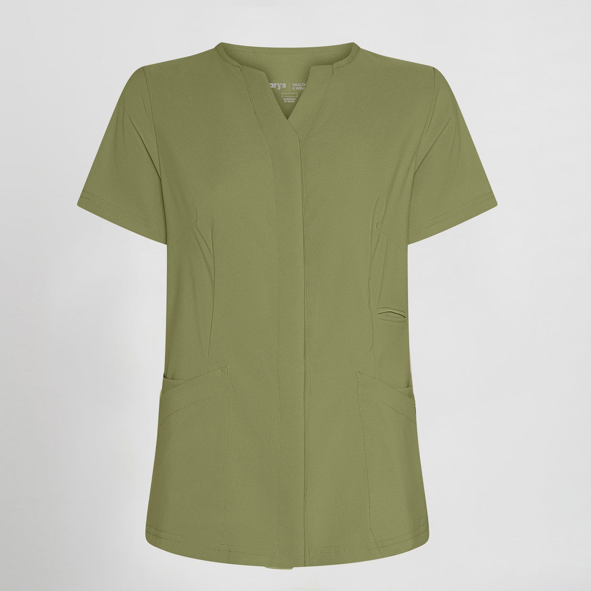 BLUSA MUJER ABIERTA C/PICO M/C DULCINEA