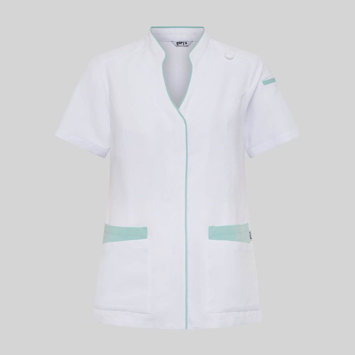 BLUSA MUJER ABIERTA CUELLO MAO M/C YLENA