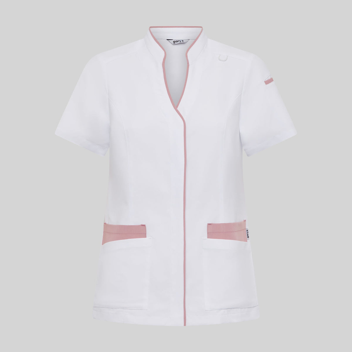 BLUSA MUJER ABIERTA CUELLO MAO M/C YLENA