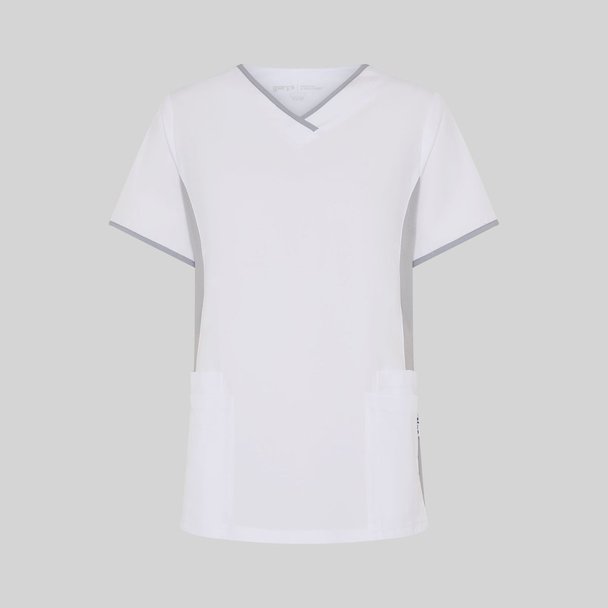 BLUSA MUJER ESCOTE PICO COMBINADA M/C CLEO