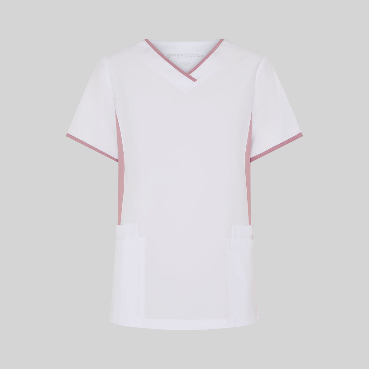 BLUSA MUJER ESCOTE PICO COMBINADA M/C CLEO