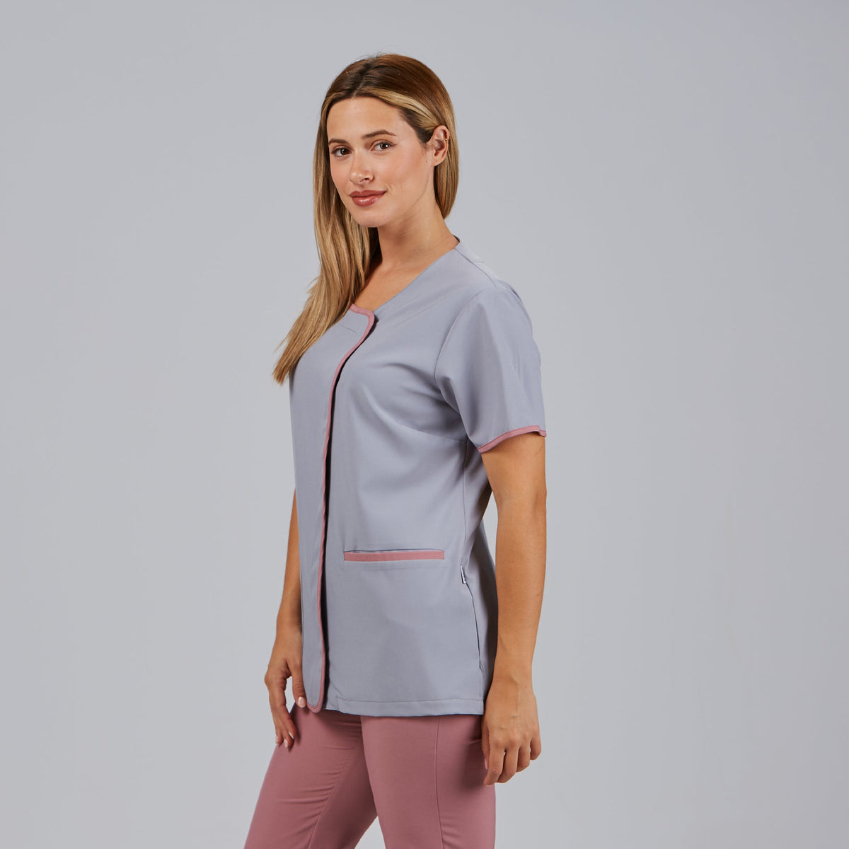 BLUSA MUJER BIES COMBINADO M/C CASILDA