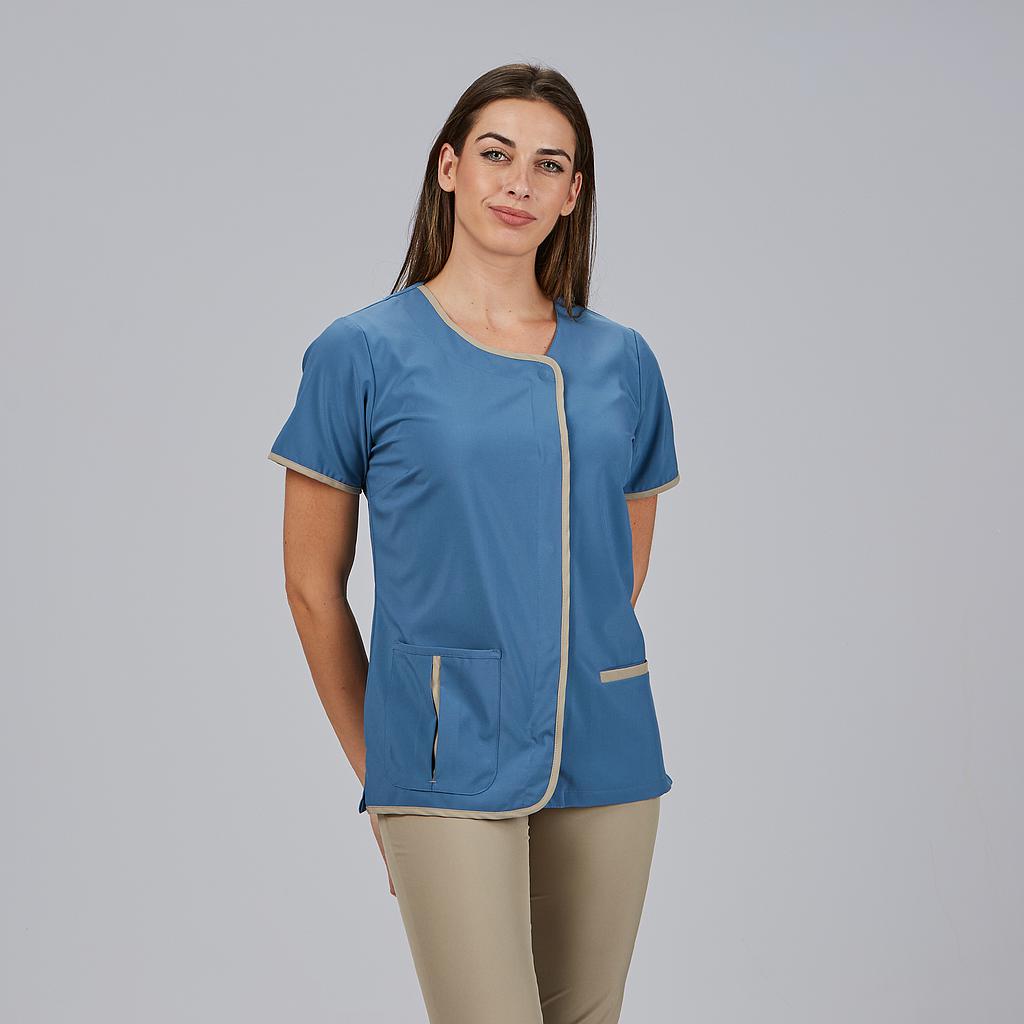 BLUSA MUJER BIES COMBINADO M/C CASILDA