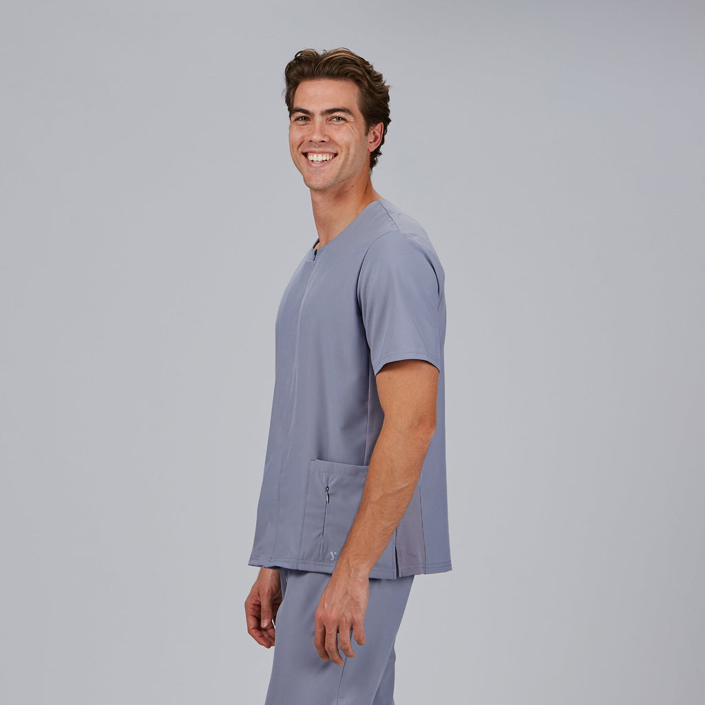 BLUSA HOMBRE CREMALLERA ESCOTE CAJA M/C JOAN
