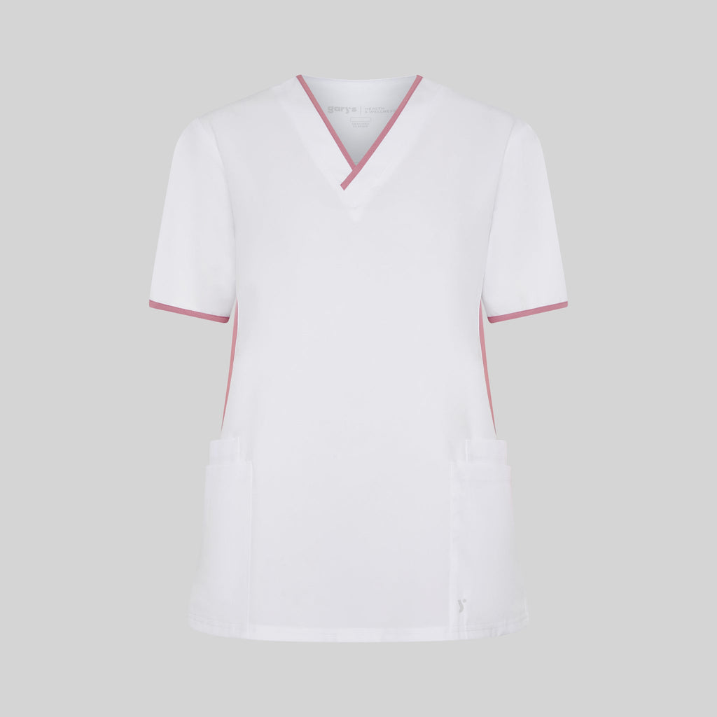 BLUSA HOMBRE ESCOTE PICO COMBINADA M/C GAEL
