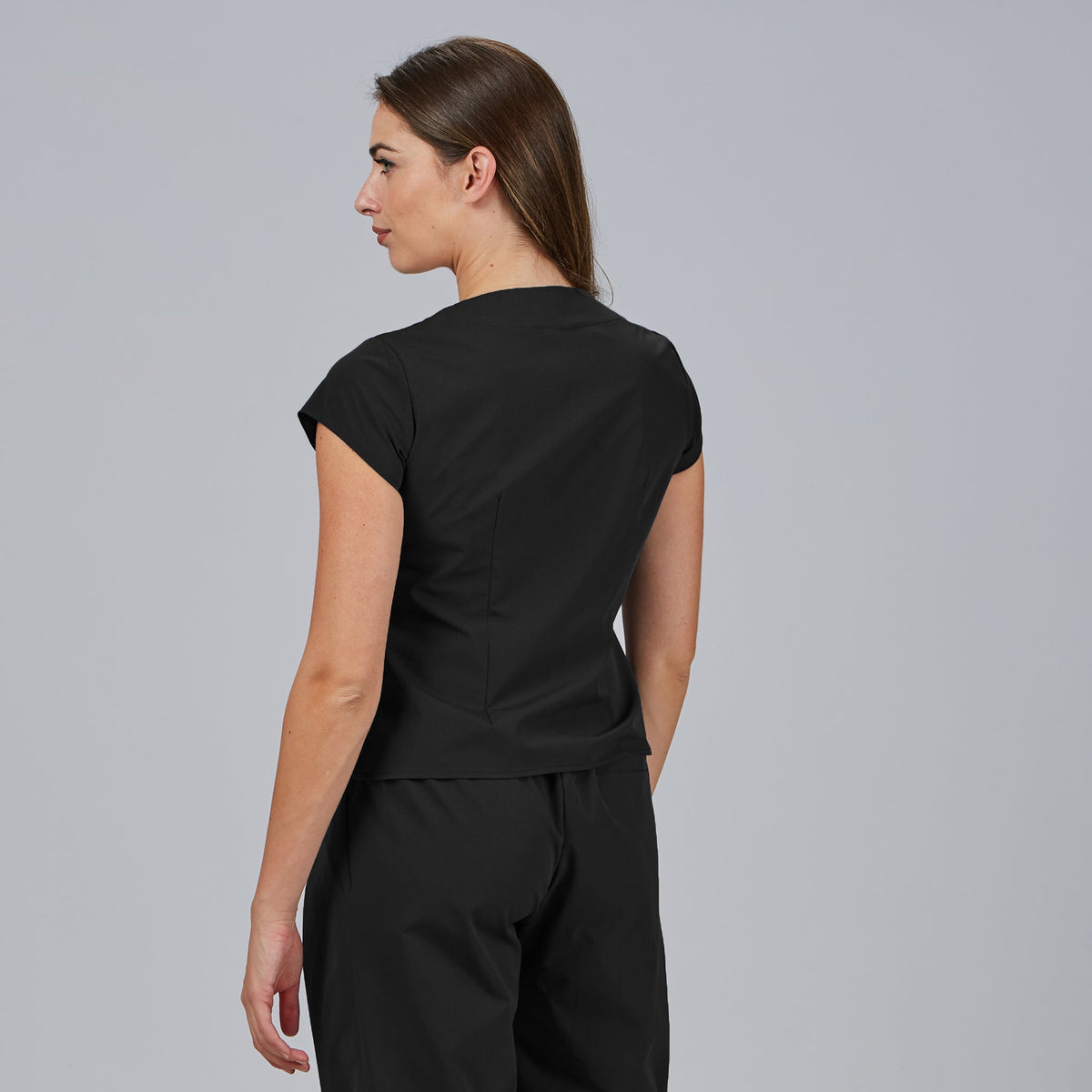 BLUSA MUJER ESCOTE LAGRIMA M/C PETRA