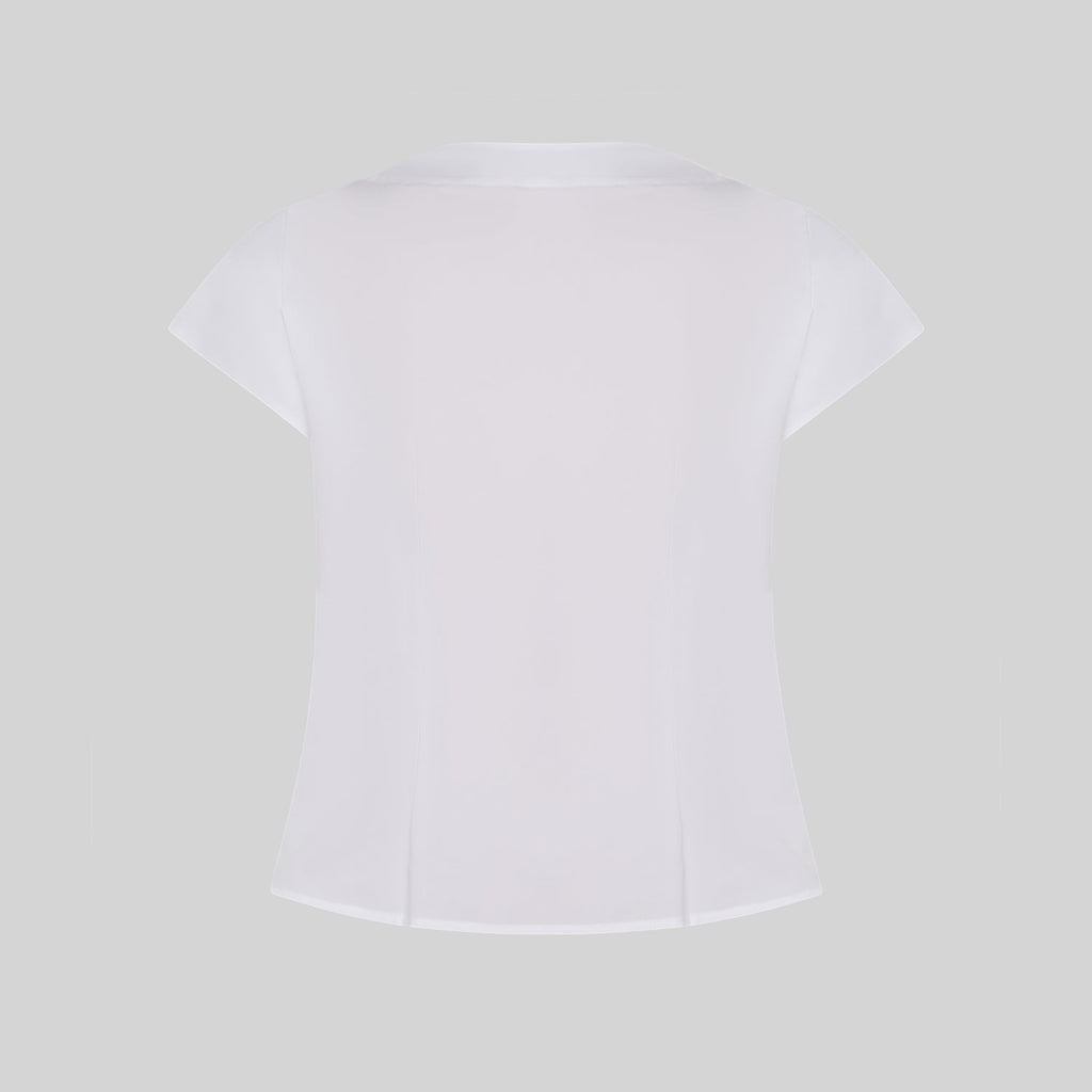 BLUSA MUJER ESCOTE LAGRIMA M/C PETRA