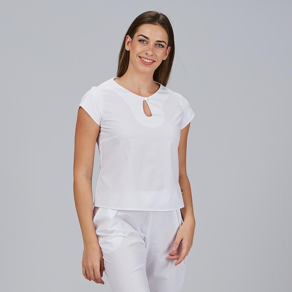BLUSA MUJER ESCOTE LAGRIMA M/C PETRA