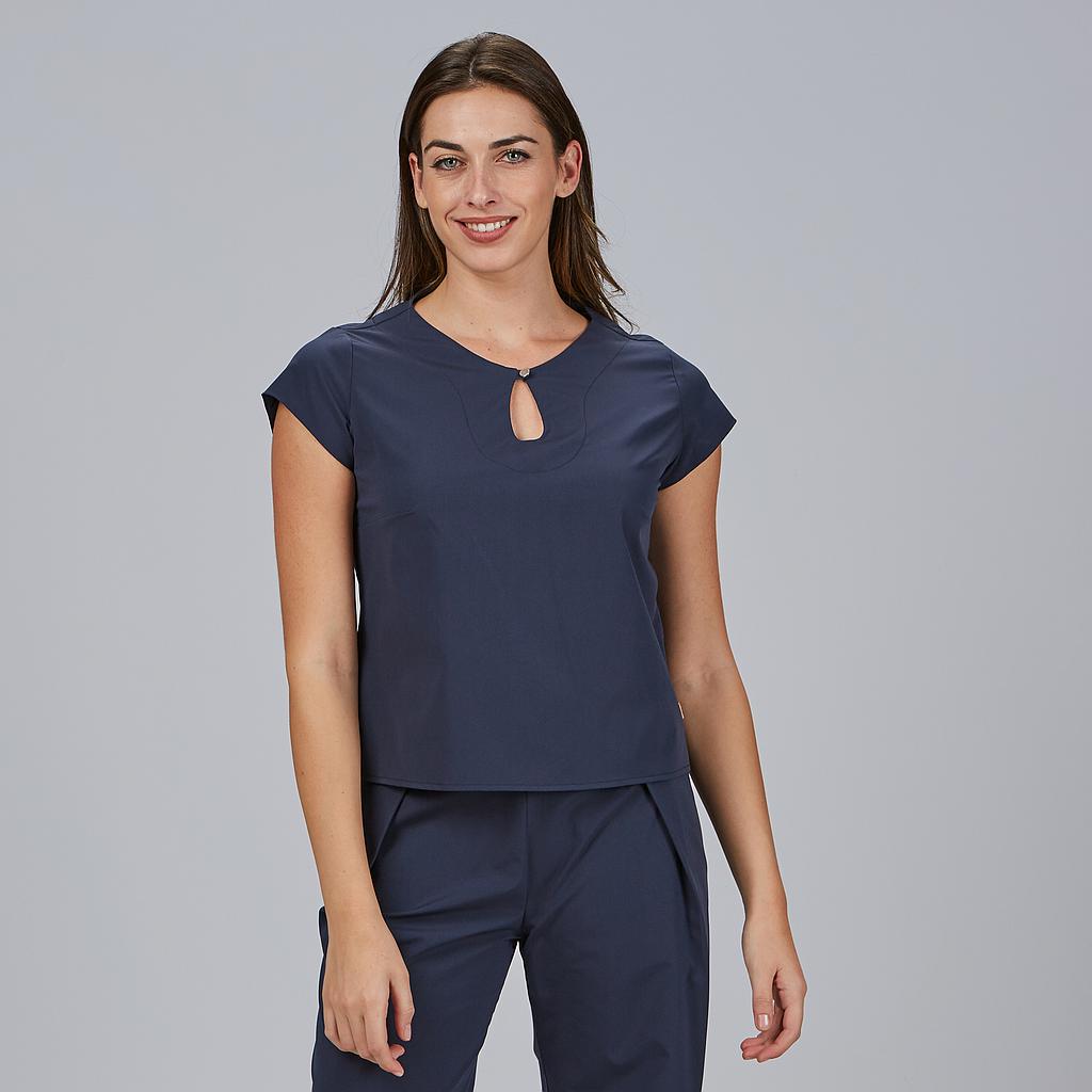 BLUSA MUJER ESCOTE LAGRIMA M/C PETRA