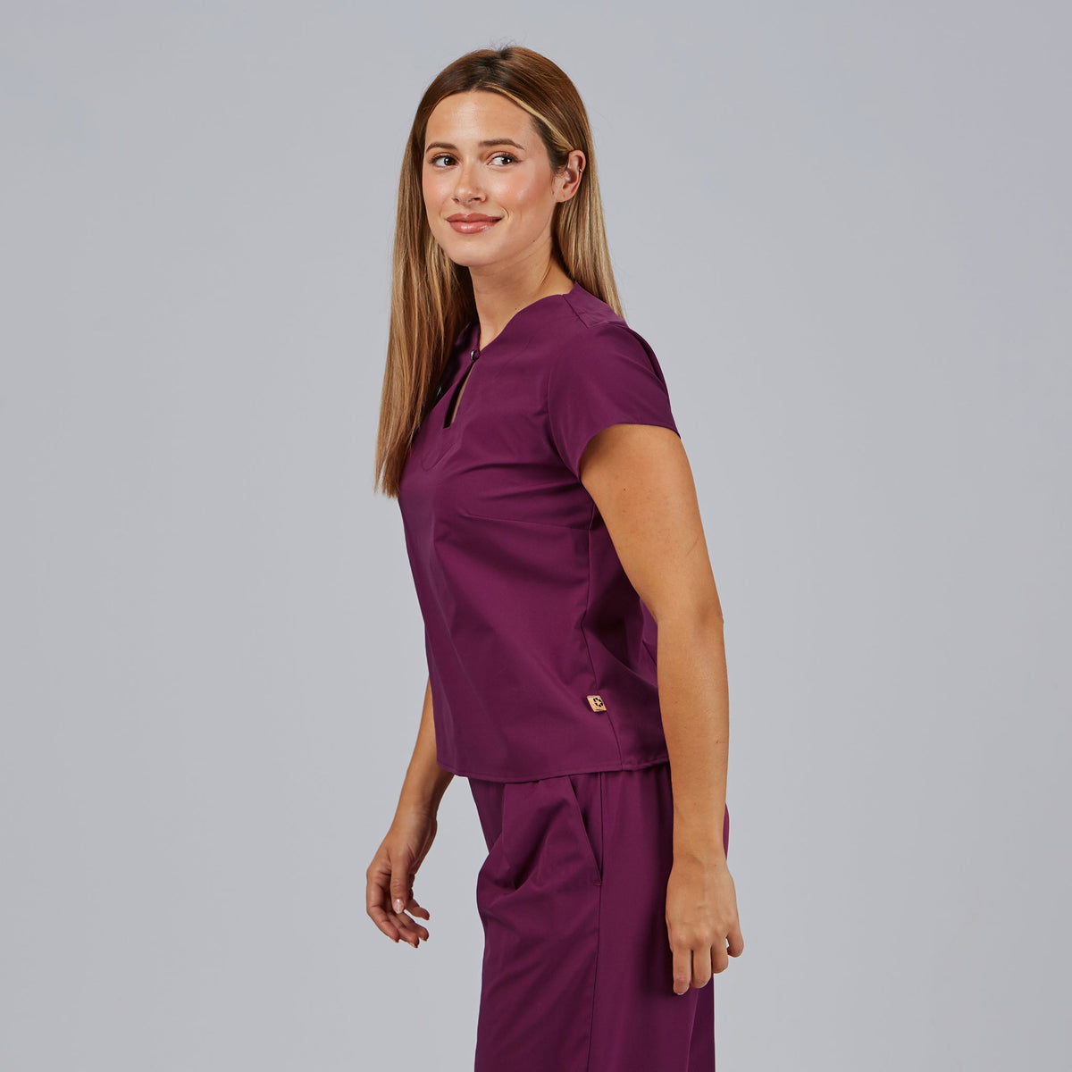 BLUSA MUJER ESCOTE LAGRIMA M/C PETRA