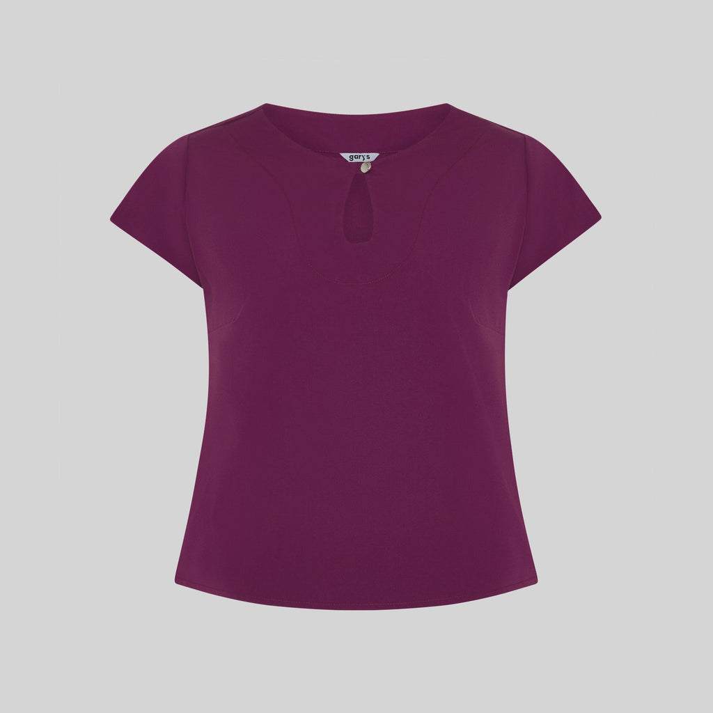 BLUSA MUJER ESCOTE LAGRIMA M/C PETRA