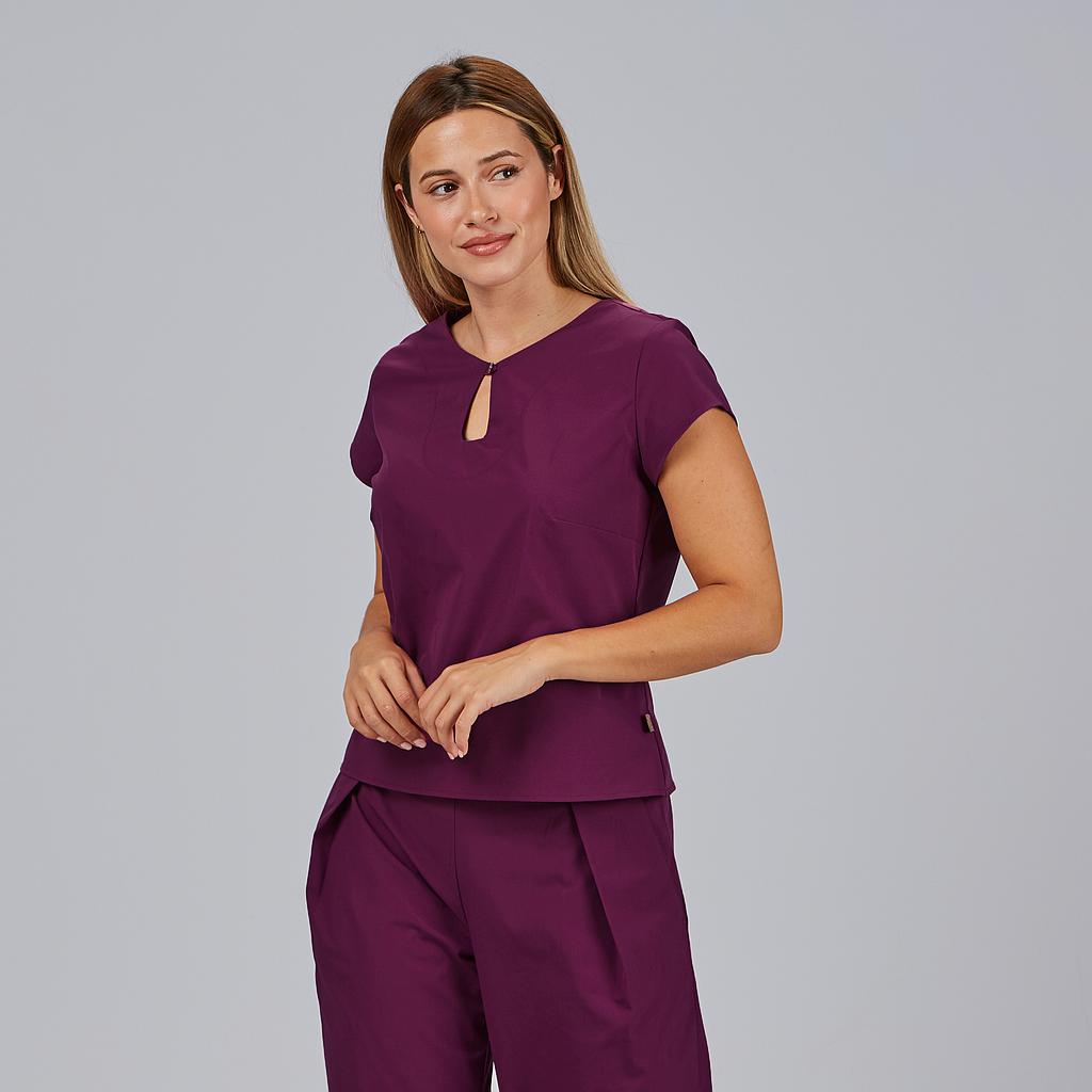 BLUSA MUJER ESCOTE LAGRIMA M/C PETRA