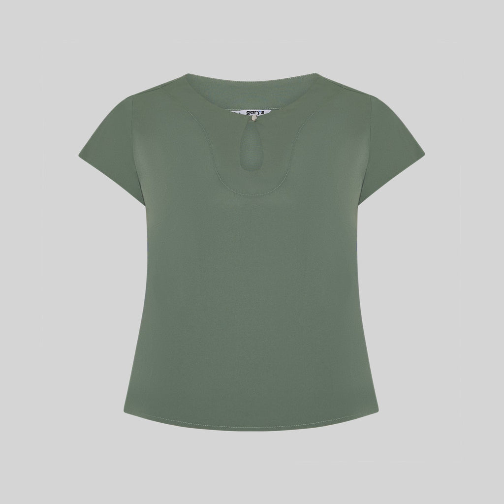 BLUSA MUJER ESCOTE LAGRIMA M/C PETRA
