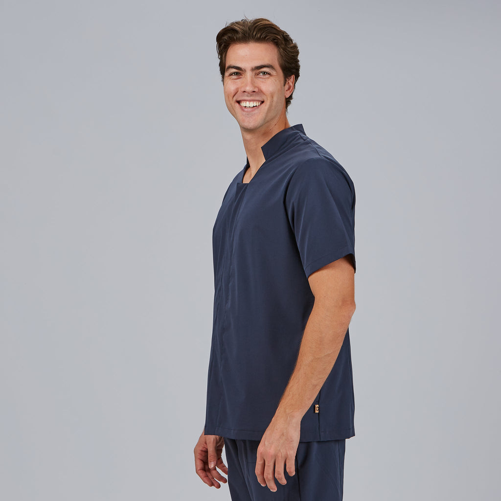 BLUSA HOMBRE BOTON OCULTO M/C MARC
