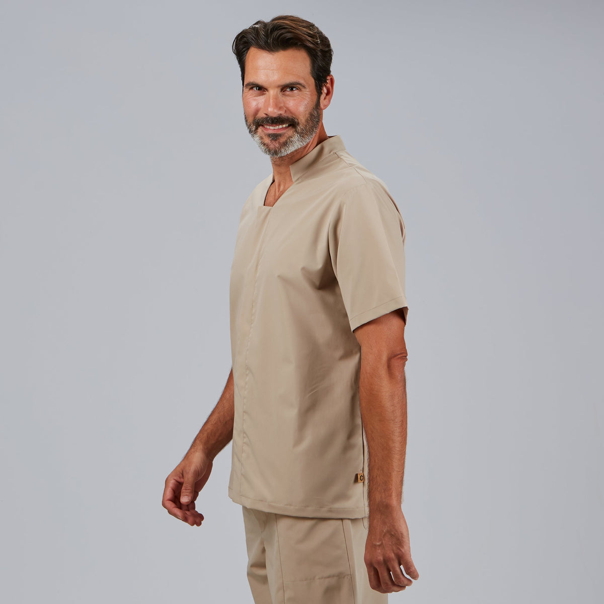 BLUSA HOMBRE BOTON OCULTO M/C MARC