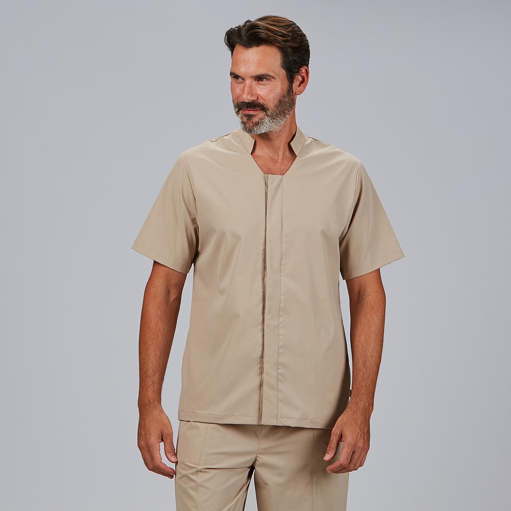 BLUSA HOMBRE BOTON OCULTO M/C MARC