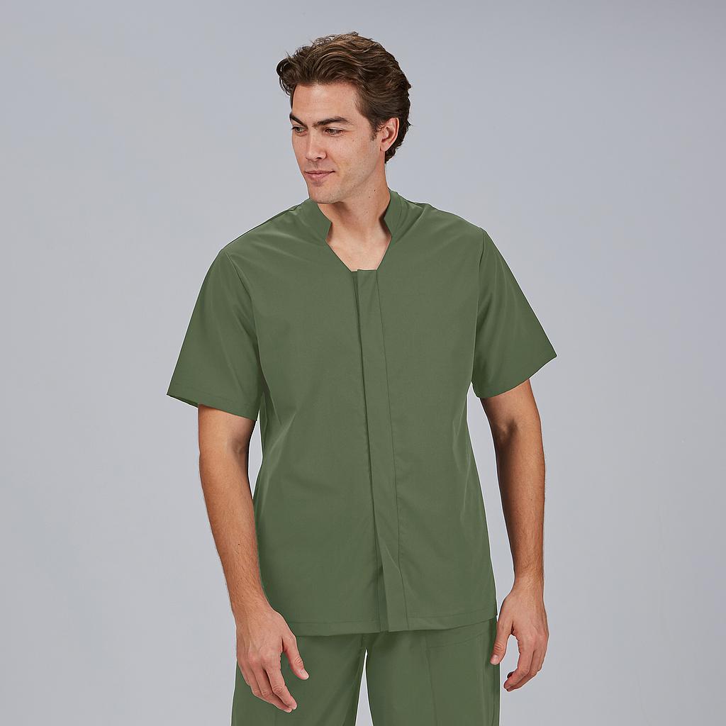 BLUSA HOMBRE BOTON OCULTO M/C MARC