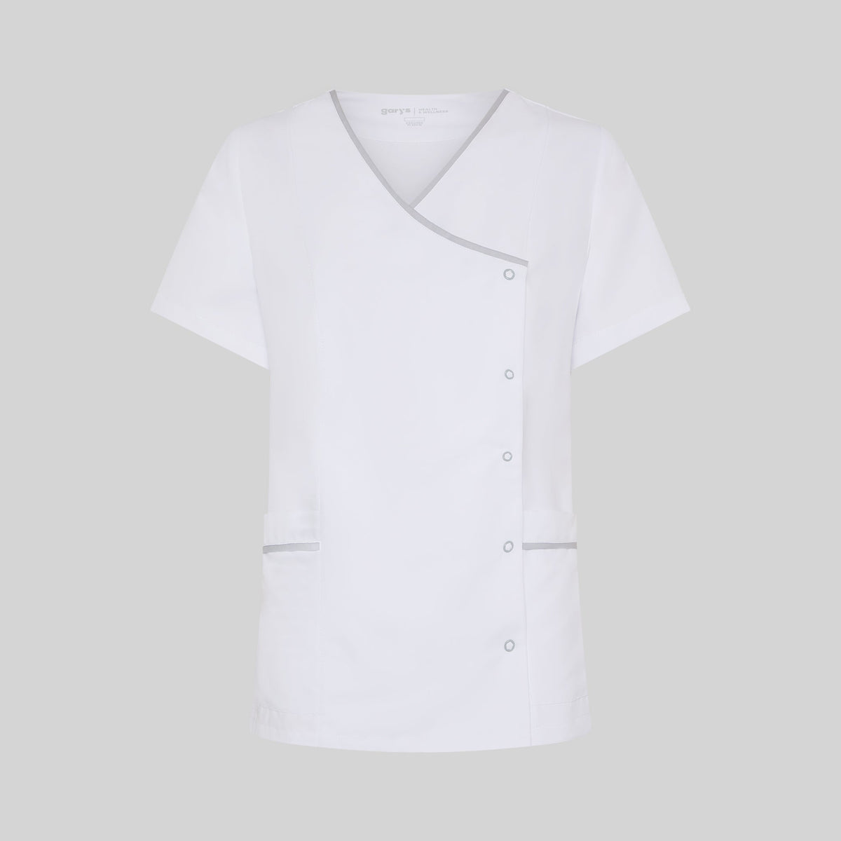 BLUSA MUJER BOTON PRESION M/C AINA