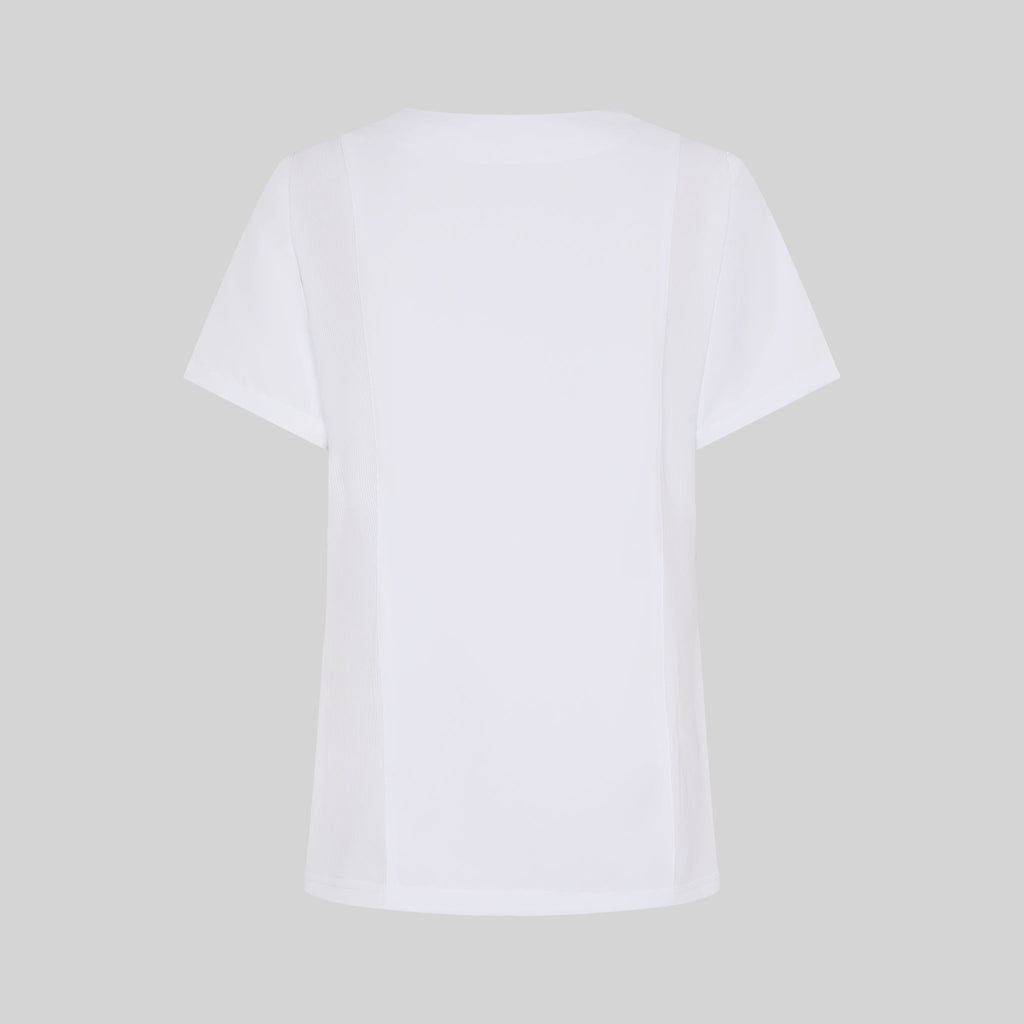 BLUSA MUJER BOTON PRESION M/C AINA