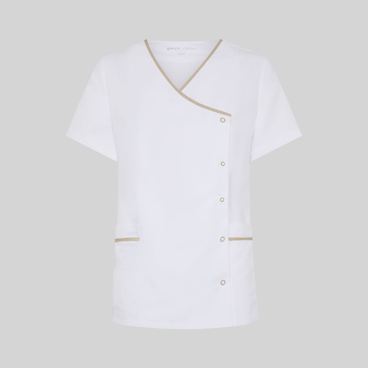 BLUSA MUJER BOTON PRESION M/C AINA