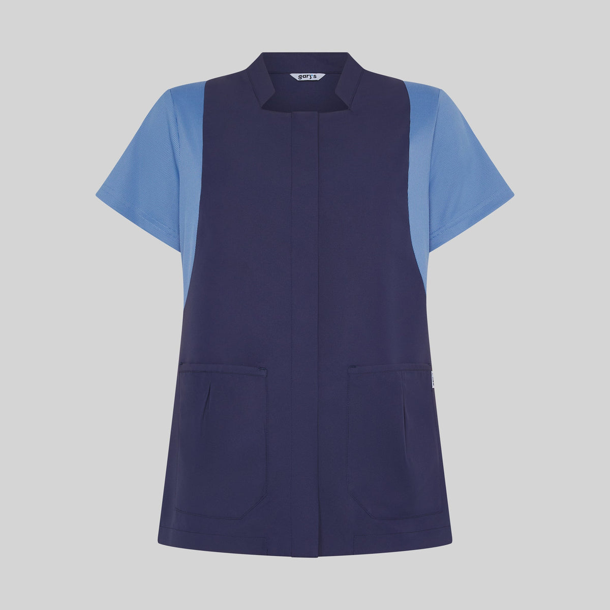 BLUSA MUJER BOTON OCULTO M/C CARMINA