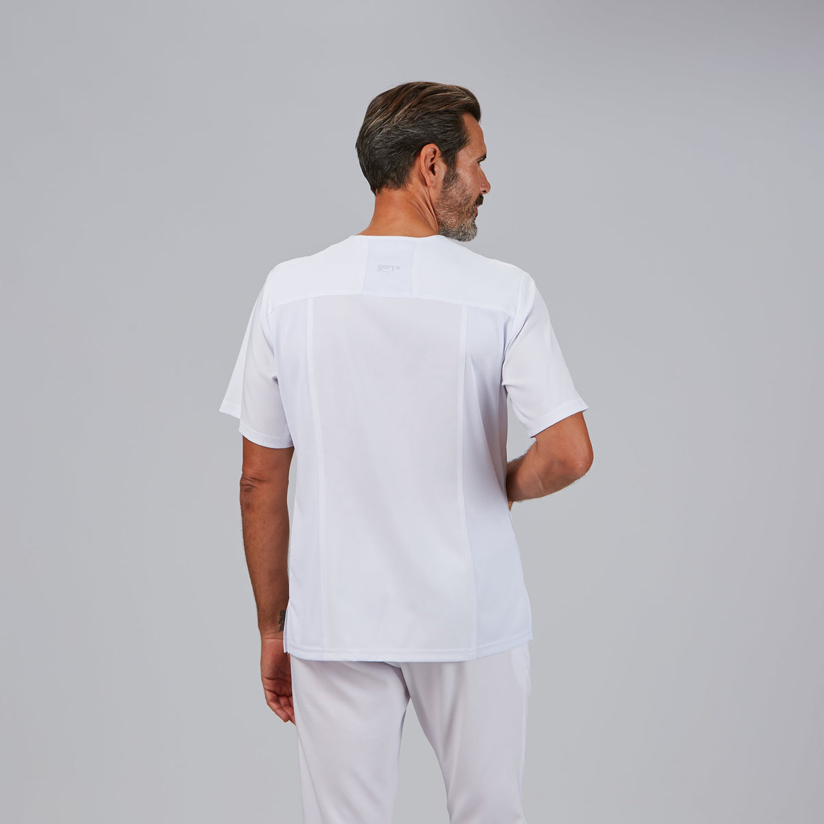 BLUSA HOMBRE ABIERTA CUELLO PICO M/C ALONSO