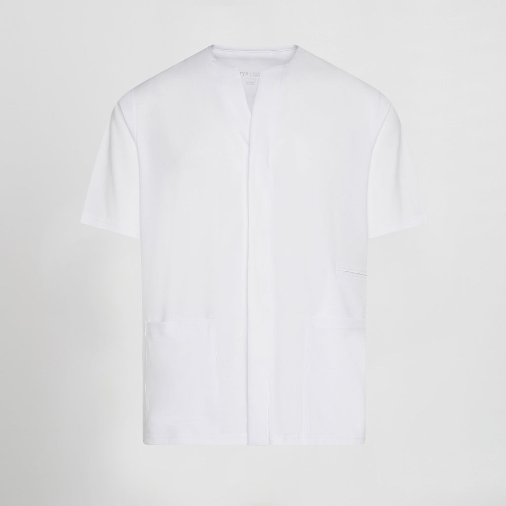 BLUSA HOMBRE ABIERTA CUELLO PICO M/C ALONSO