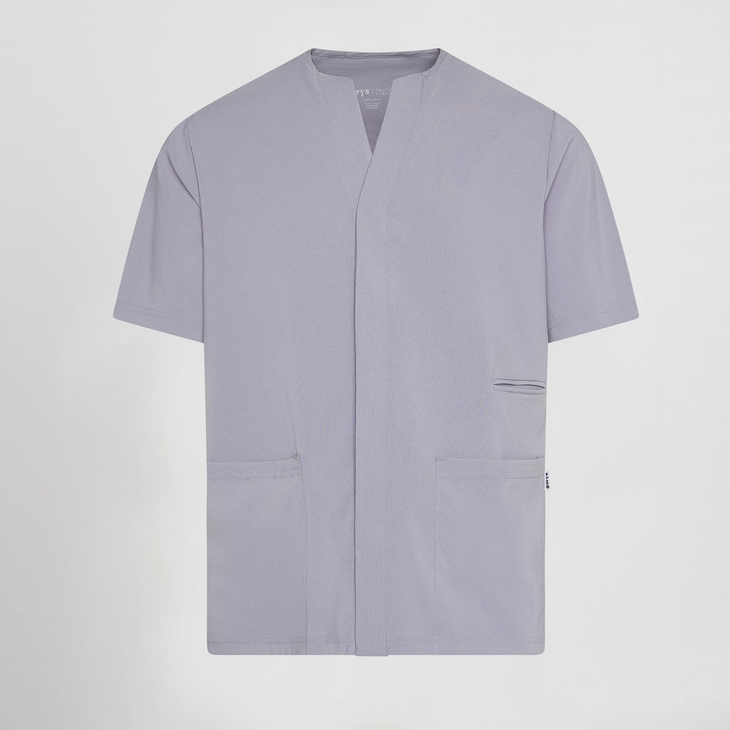 BLUSA HOMBRE ABIERTA CUELLO PICO M/C ALONSO