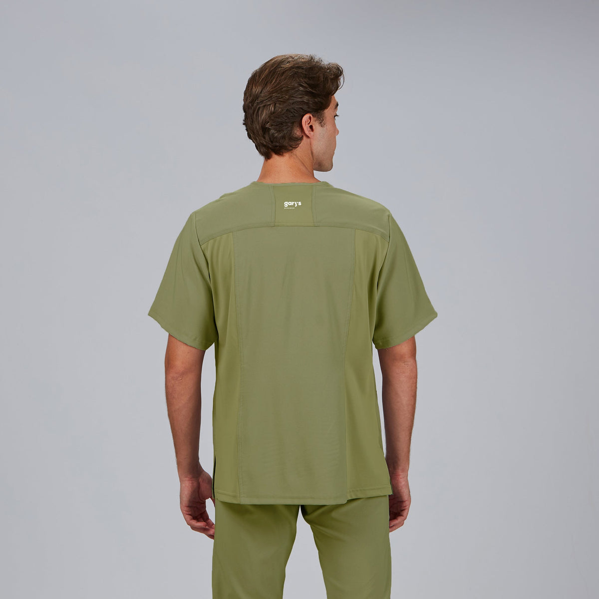 BLUSA HOMBRE ABIERTA CUELLO PICO M/C ALONSO